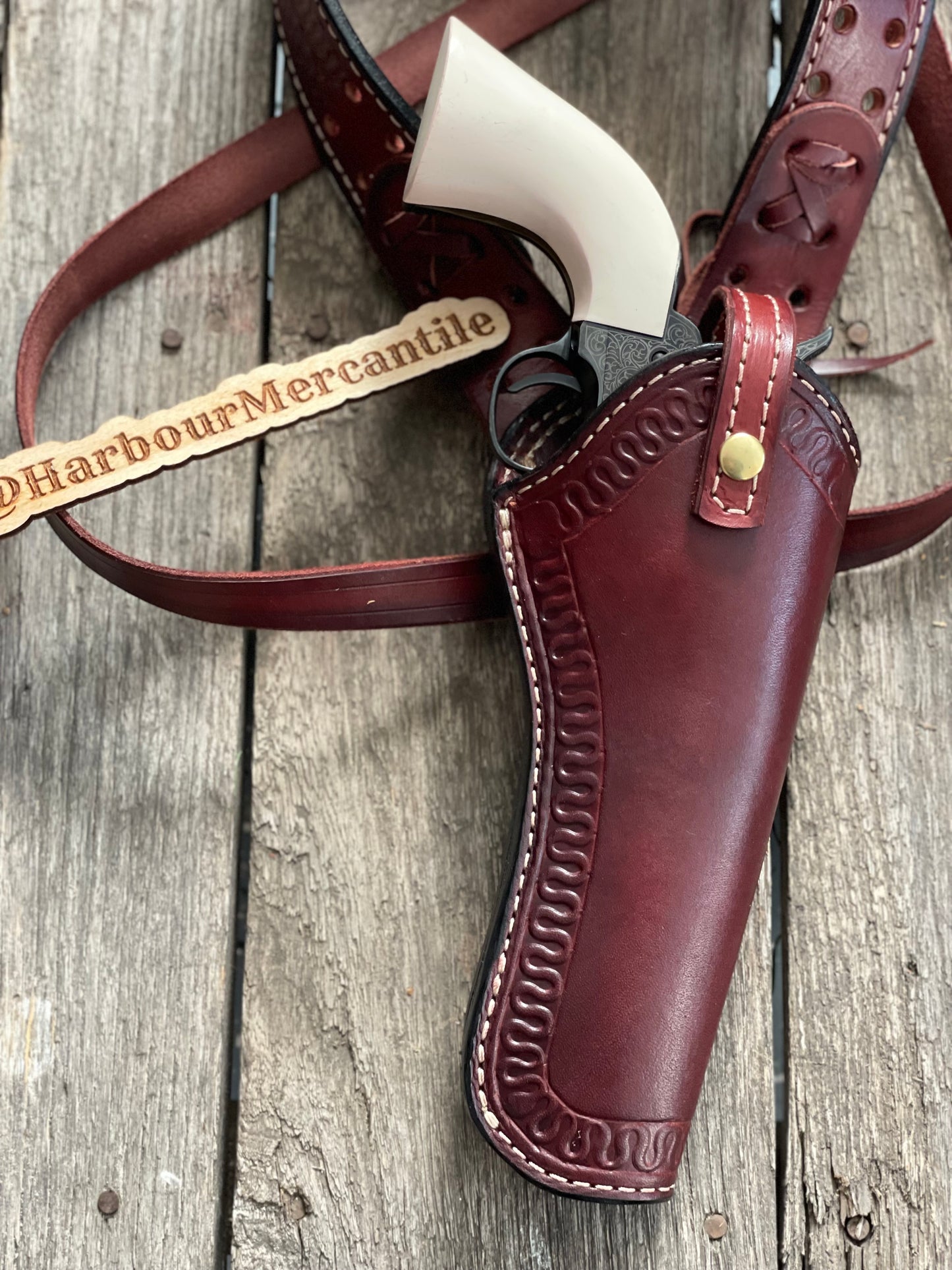 USA MADE lined WWII Tank Shoulder Holster Similar to Fury Shoulder Holster