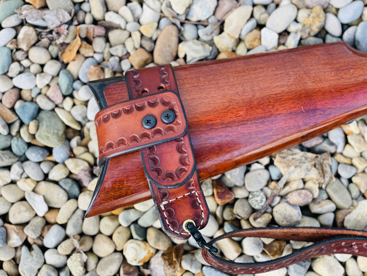 Henry Rifle Sling No Drill ADJUSTABLE Rifle sling with bullet loops