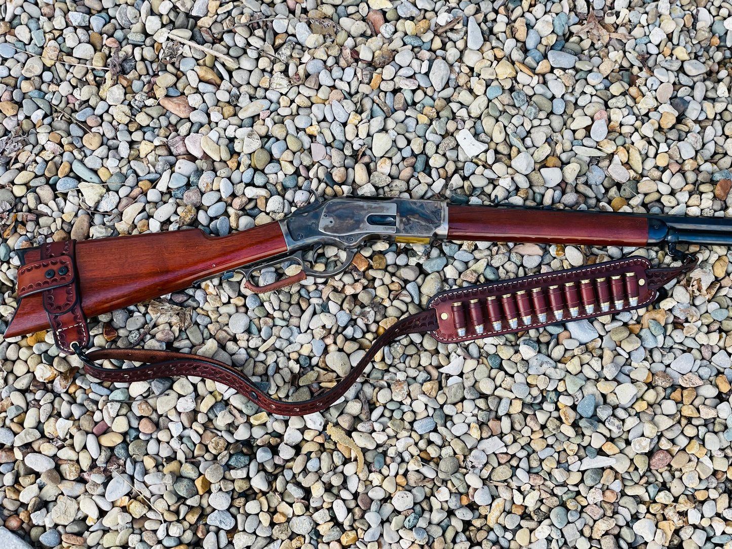 Henry Rifle Sling No Drill ADJUSTABLE Rifle sling with bullet loops