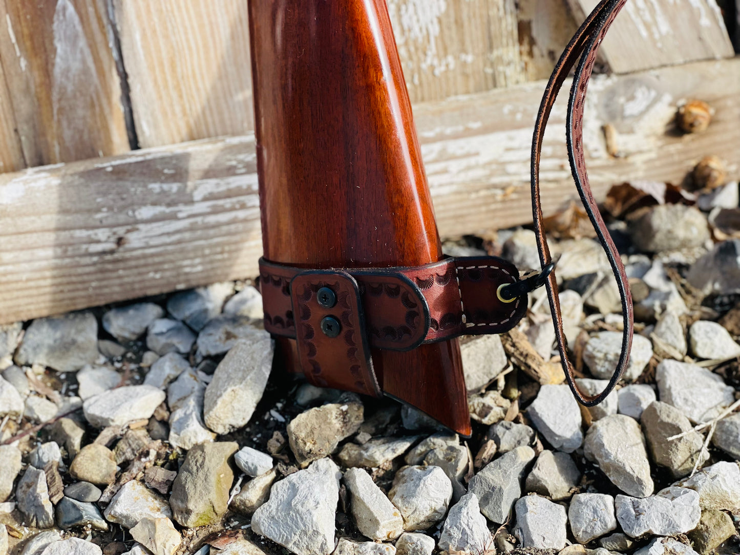 Henry Rifle Sling No Drill ADJUSTABLE Rifle sling with bullet loops