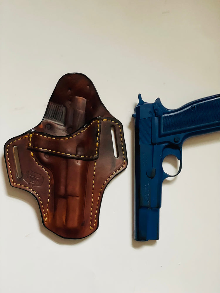 
                  
                    Pancake Holster Semi Auto holster pistol holster Choose the Make of your pistol Made in USA (Copy)
                  
                