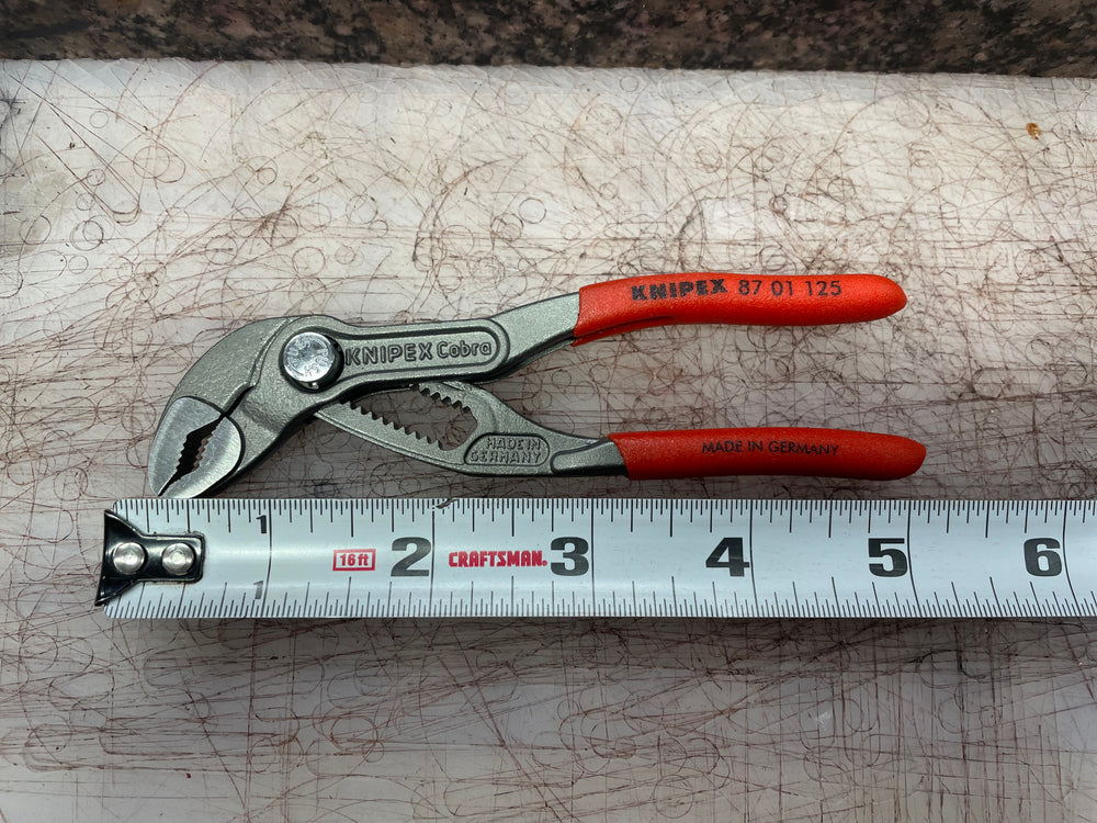 
                  
                    Channel lock sheath PLIER sheath knipex sheath Leather Tool Organizer with slide up hole Made in USA
                  
                