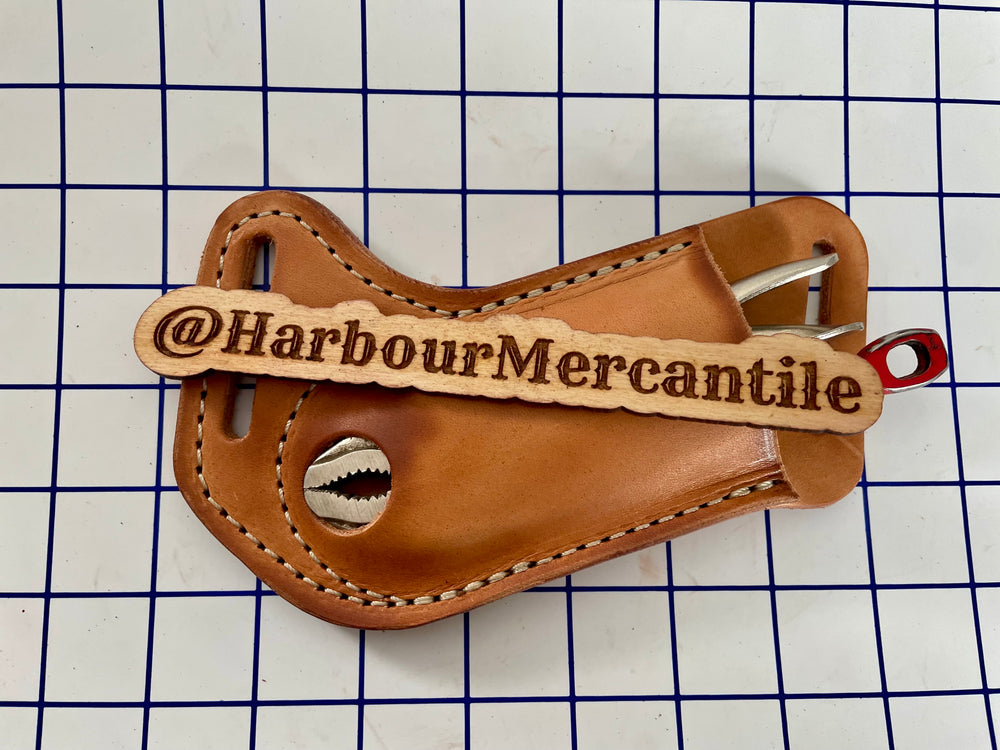 
                  
                    VISE GRIP sheath PLIER sheath GRIPS sheath Leather Tool Organizer with slide up hole Made in USA
                  
                