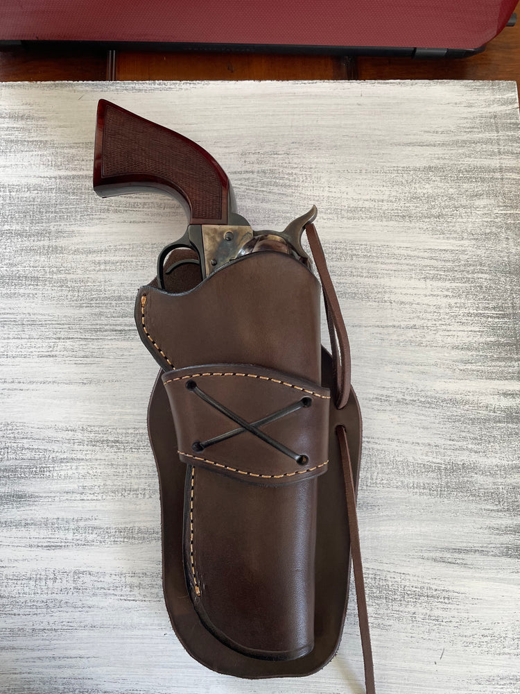 
                  
                    USA MADE  Handmade Herman Oak leather Cowboy Action holster LINED
                  
                