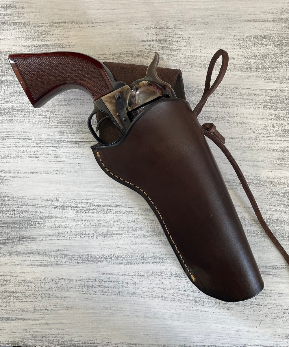 USA MADE  Handmade Herman Oak leather Crossdraw holster LINED