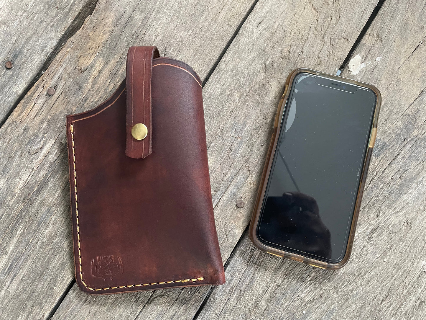 
                  
                    USA made Custom Leather Phone Case
                  
                