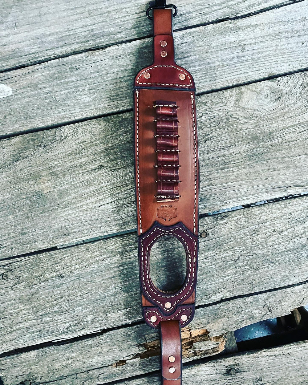 Shotgun Rifle sling with bullet loops