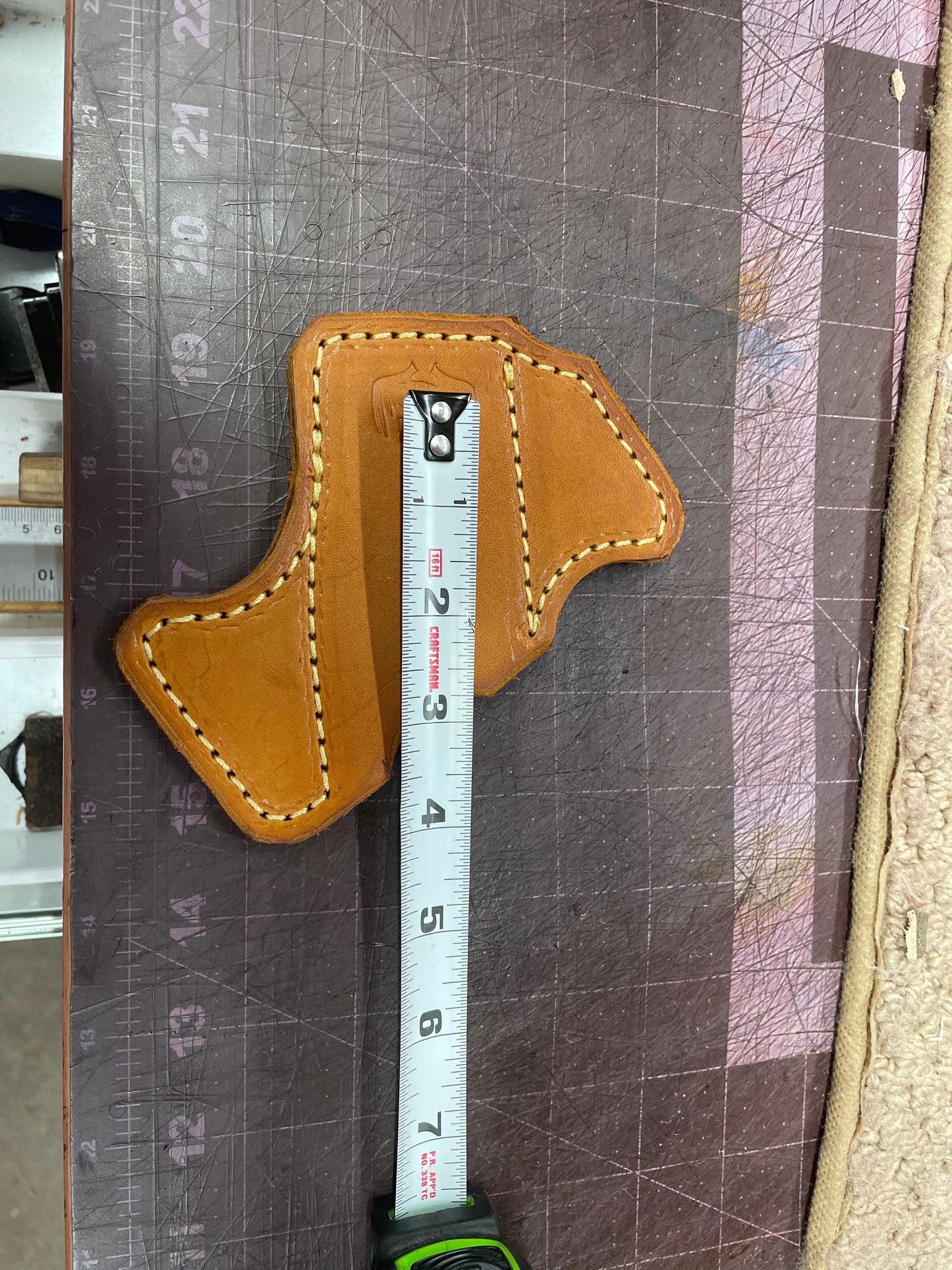 Buck 110 or Case XX Trapper leather Knife sheath folding knife sheath – Harbour Mercantile Holsters and Knives buck-110-or-case-xx-trapper-leather-knife-sheath-folding-knife-sheath-harbour-mercantile-holsters-and-knives