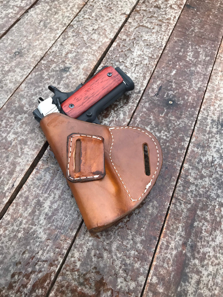 
                  
                    USA Handmade 1911 leather holster medium or large pistol 1911 holster 1911
                  
                