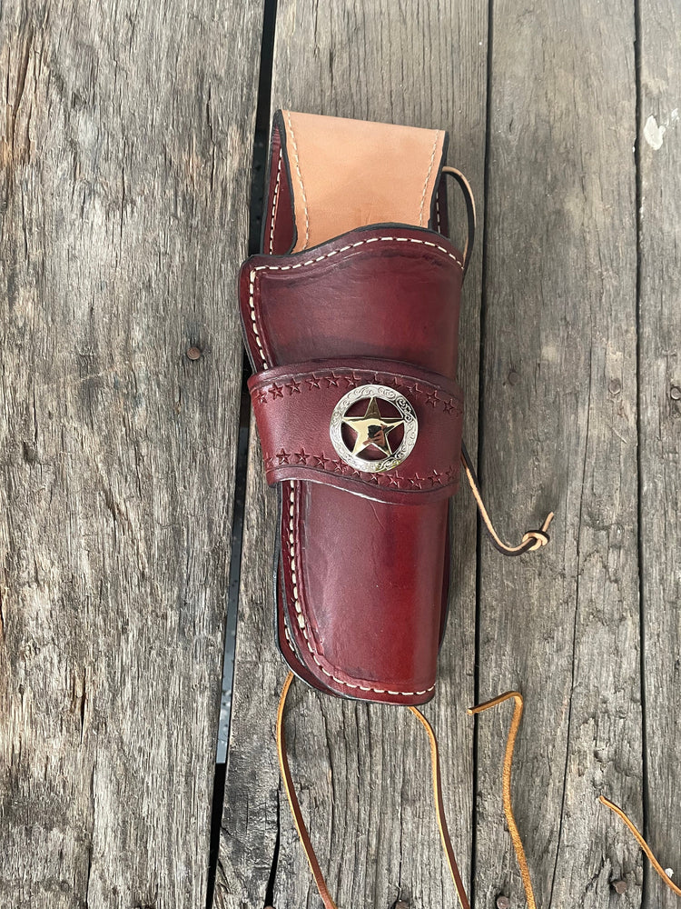 
                  
                    USA MADE Lawman Lined Handmade Herman Oak leather Cowboy holster
                  
                