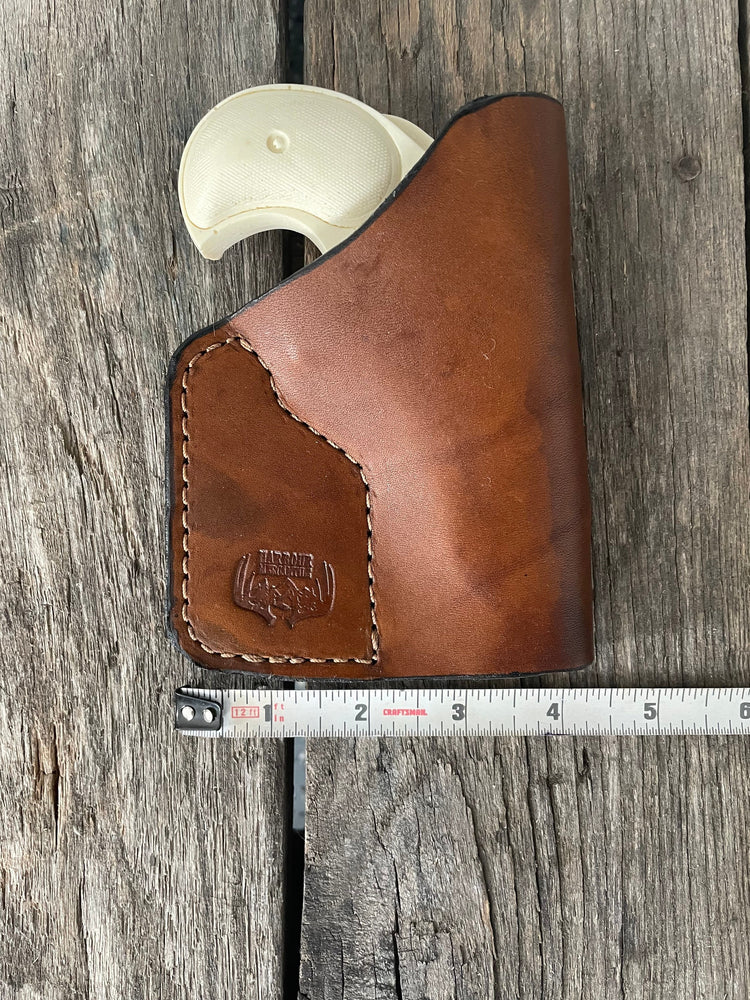 
                  
                    USA MADE Traditional Derringer American Derringer without trigger guard (not bond arms) Handmade leather pocket holster derringer holster pistol holster
                  
                