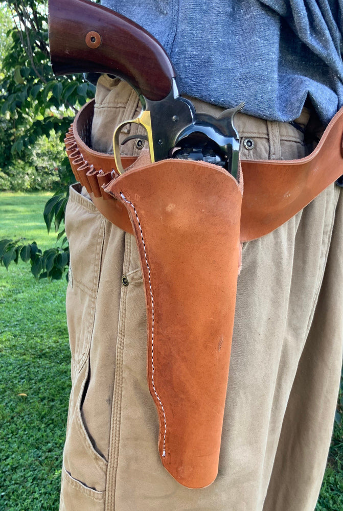 
                  
                    USA MADE The Gus 1883 As seen on 1883 Herman Oak leather Cowboy Belt and holster
                  
                